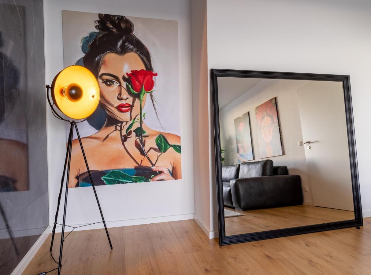 RüSuite XL I 2-Zimmer Apartment I Balkon I Netflix Essen Exterior foto
